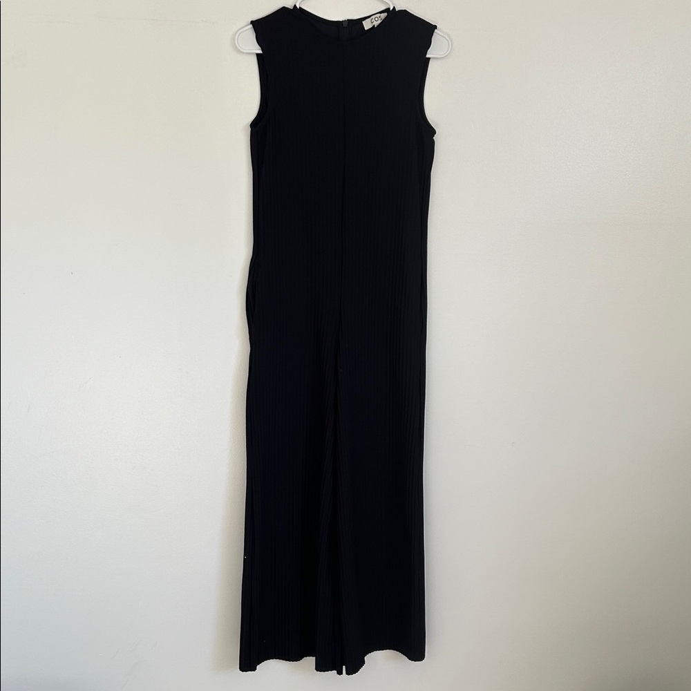 COS Navy Sleeveless Jumpsuit